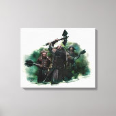 Dwalin, Nori en Bofur Graphic Canvas Afdruk (Voorkant)