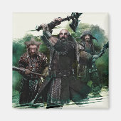 Dwalin, Nori en Bofur Graphic Magneet (Voorkant)