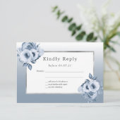 Dwangblauwe bloemkolen, kic Silver RSVP (Staand voorkant)