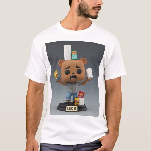 dwangstoornis problemen t-shirt (Voorkant)