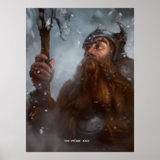 Dwarf Axel-Poster Poster (Voorkant)