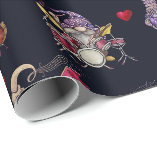 Dwarf Band in Concert Love is in de lucht Cadeaupapier (Rol Hoek)