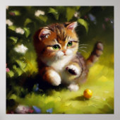 Dwarf Cat Poster (Voorkant)