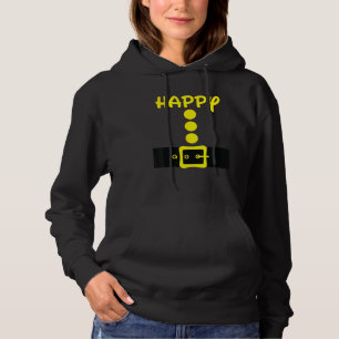Dwarf Easy Halloween Groep Bijpassende Mannen Vrou Hoodie