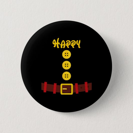 Dwarf Easy Halloween Groep Dwarf Bijpassende Manne Ronde Button 5,7 Cm (Voorkant)