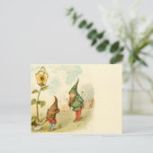 Dwarf en Dandelion Briefkaart (Staand voorkant)