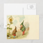 Dwarf en Dandelion Briefkaart (Voorkant / Achterkant)