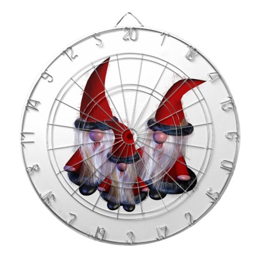 Dwarf- familie Wonderland Dartbord (Voorkant)