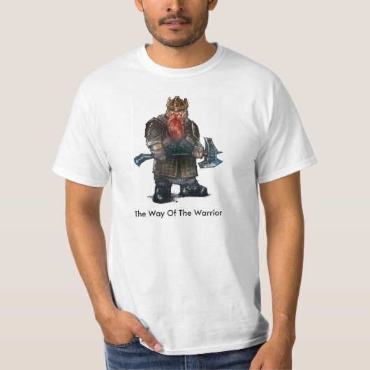 Dwarf Fighter T-shirt (Voorkant)