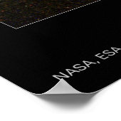 Dwarf Galaxy NGC 1705 Hubble Telescope Poster (Hoek)