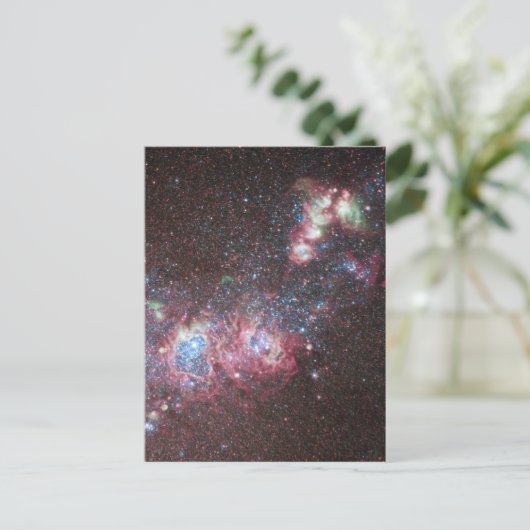 Dwarf Galaxy NGC 4214 Briefkaart (Staand voorkant)