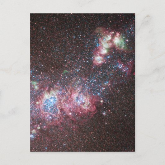 Dwarf Galaxy NGC 4214 Briefkaart (Voorkant)