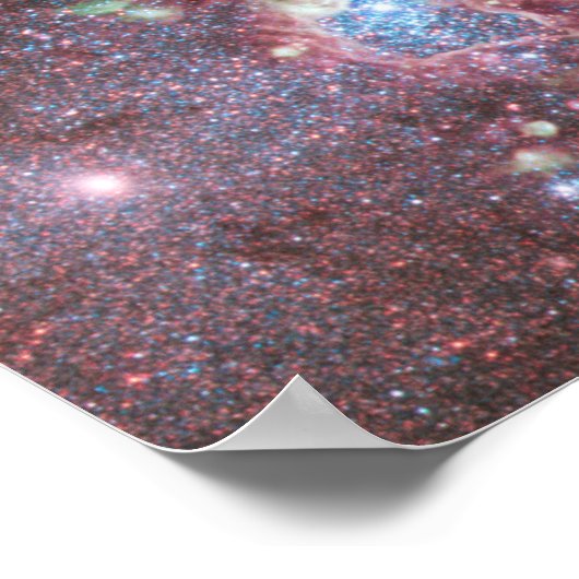 Dwarf Galaxy NGC 4214 Poster (Hoek)
