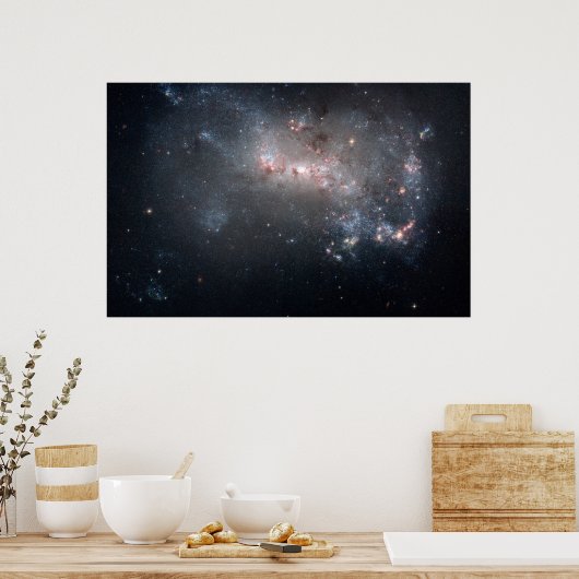 Dwarf Galaxy NGC 449 Poster (Keuken)