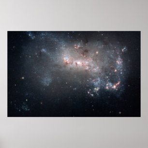 Dwarf Galaxy NGC 449 Poster