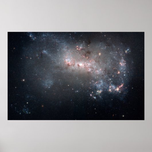 Dwarf Galaxy NGC 449 Poster (Voorkant)