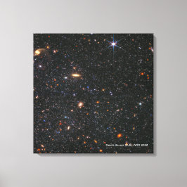 Dwarf Galaxy WLM James Webb Space Telescope Hi-Res Canvas Afdruk