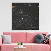 Dwarf Galaxy WLM James Webb Space Telescope Hi-Res Canvas Afdruk (Insitu (Woonkamer))