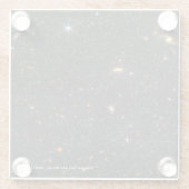 Dwarf Galaxy WLM James Webb Space Telescope Hi-Res Glazen Onderzetter (Achterkant)