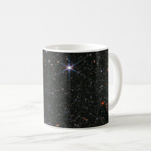 Dwarf Galaxy WLM James Webb Space Telescope Hi-Res Koffiemok (Voorkant rechts)