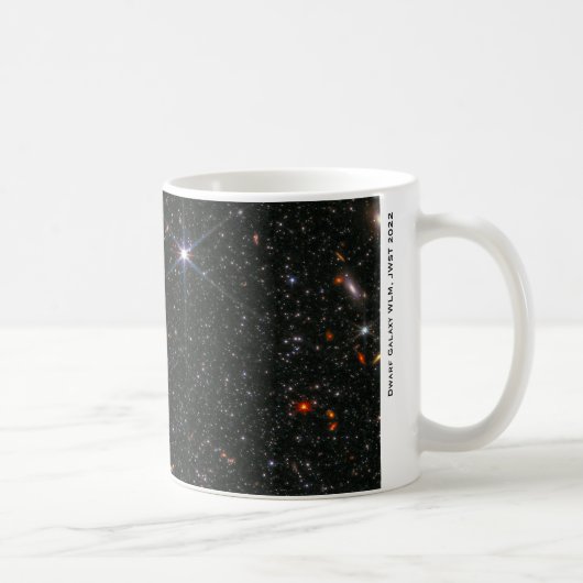 Dwarf Galaxy WLM James Webb Space Telescope Hi-Res Koffiemok (Rechts)