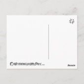 Dwarf Hamster Love Briefkaart (Achterkant)