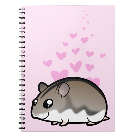 Dwarf Hamster Love Notitieboek (Voorkant)