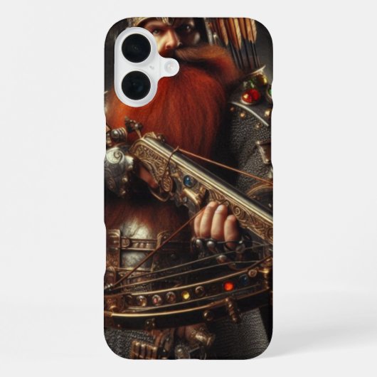 Dwarf iPhone Hoesje (Achterkant)
