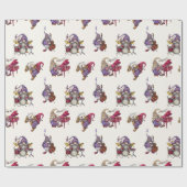 Dwarf Jazz Band geeft een gala concert Cadeaupapier (Vlak)