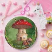 Dwarf Land Papieren Bordje (Feest)