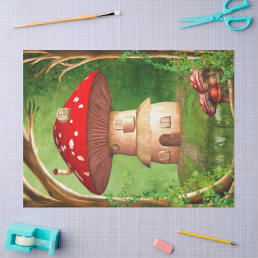 Dwarf Land Tissuepapier (Craft)