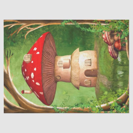 Dwarf Land Tissuepapier (Voorkant)