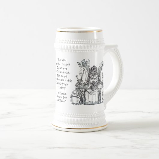 Dwarf Liche King - Mead Cup & Beer Stein Bierpul (Voorkant rechts)