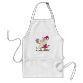 Dwarf met diamant standaard schort (Voorkant)