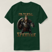 Dwarf Natural Sprinter T-shirt (Design voorkant)