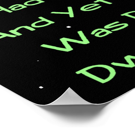 Dwarf Planet Pluto Limerick Poster (Hoek)