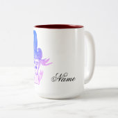 Dwarf Tweekleurige Koffiemok (Voorkant rechts)