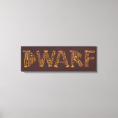 Dwarf Weapons Collage Canvas Afdruk (Voorkant)