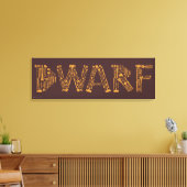 Dwarf Weapons Collage Canvas Afdruk (Insitu (Woonkamer))
