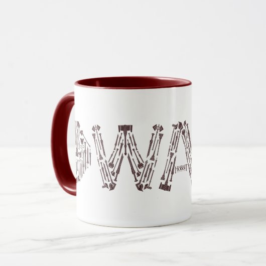 Dwarf Weapons Collage Mok (Voorkant links)