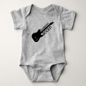 Dwarfism Rocks Baby Bodysuit (Voorkant)