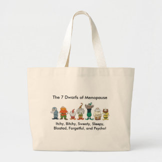 Dwarfs Menopauzak Grote Tote Bag