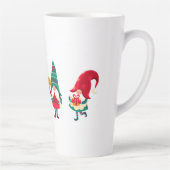 Dwarfs wens je prettige kerst latte mok (Rechts)