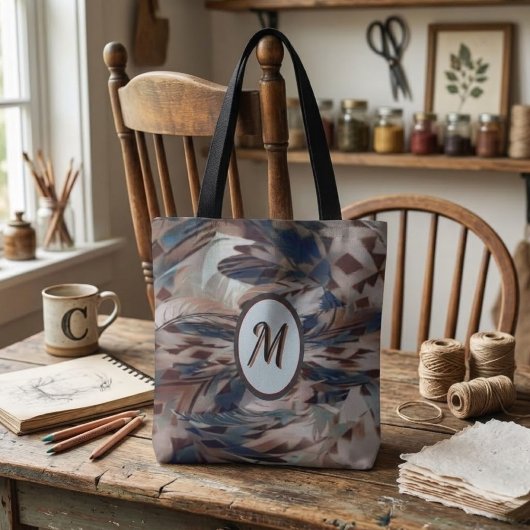 Dwarrelende Zuidwestelijke Veren Tote Bag