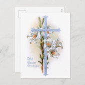 dwars- en paasbanden feestdagenkaart (Voorkant / Achterkant)