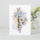  dwars- en paasbanden feestdagenkaart (Staand voorkant)