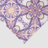 Dwars geometrisch patroon - keramische tegel imita tissuepapier (Detail)