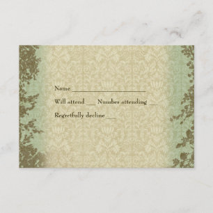  dwars gepatenteerde rsvp met envelop