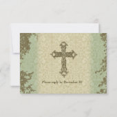 dwars gepatenteerde rsvp met envelop (Achterkant)