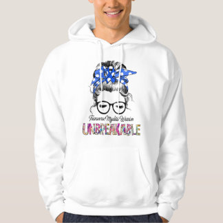 Dwars Myelitis Bewustzijnslint Steun Geschenken Hoodie